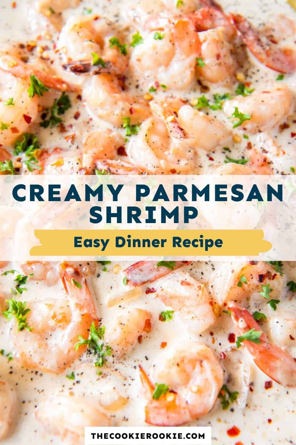 Creamy Parmesan Shrimp Recipe - The Cookie Rookie®