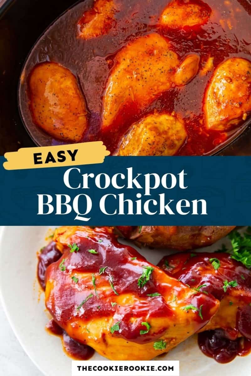 crockpot bbq chicken pinterest.