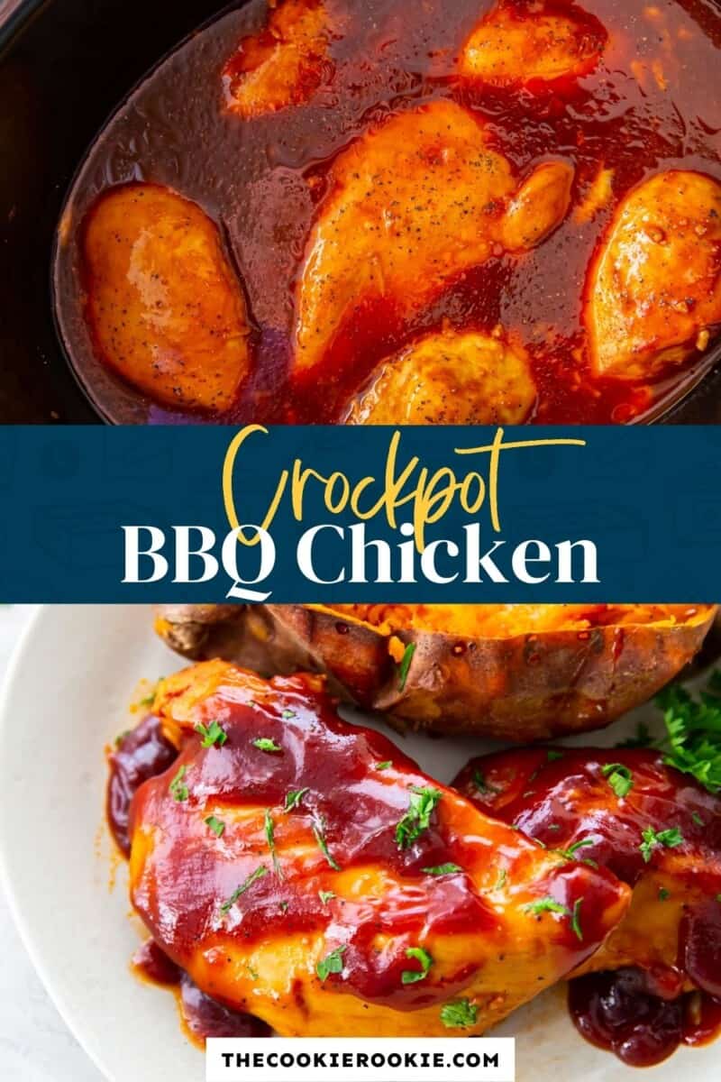 crockpot bbq chicken pinterest.