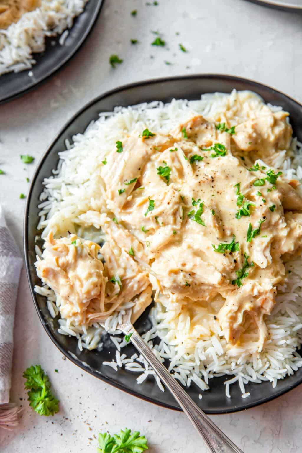 Crockpot Chicken and Gravy Recipe - The Cookie Rookie®