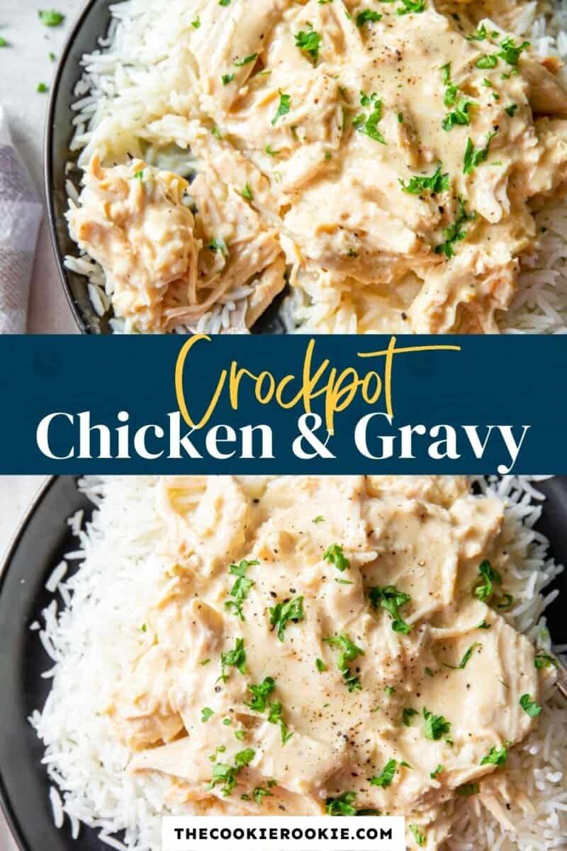 crockpot chicken and gravy pinterest.