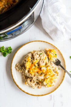 Crockpot Chicken and Rice - The Cookie Rookie®