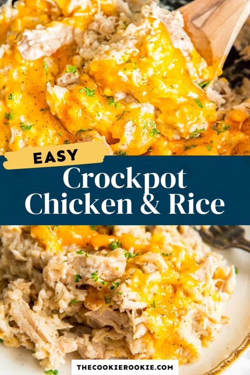 crockpot chicken and rice pinterest.