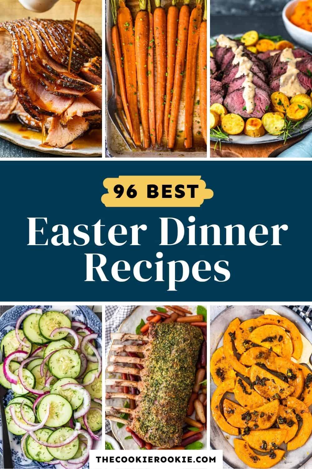 96 best easter dinner recipes pin