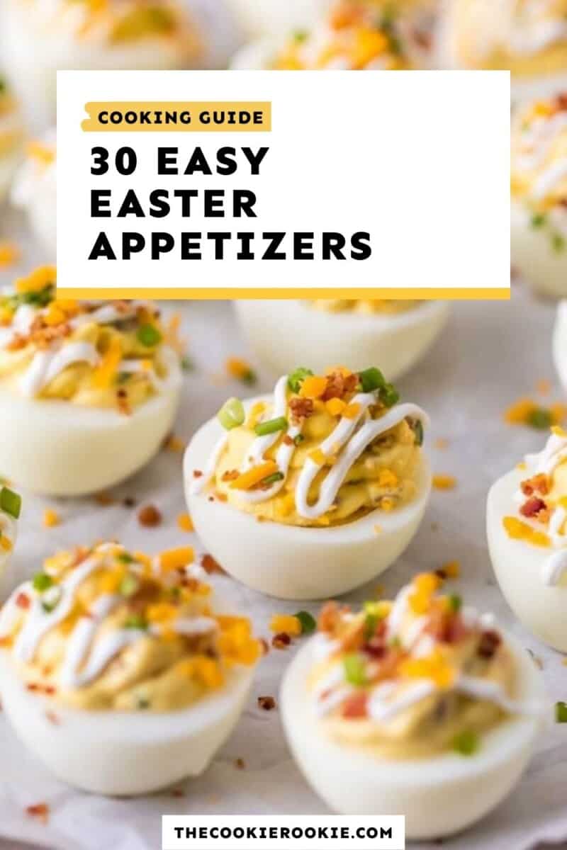 30 easy easter appetizers