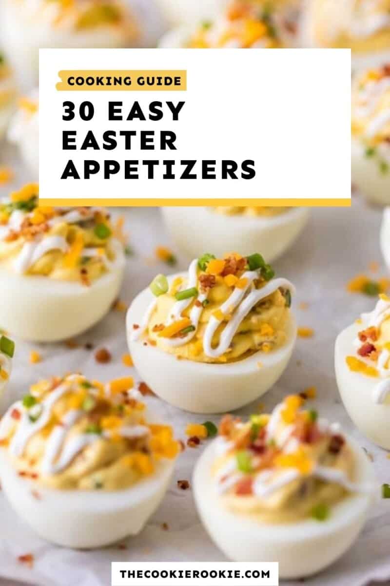 30 easy easter appetizers