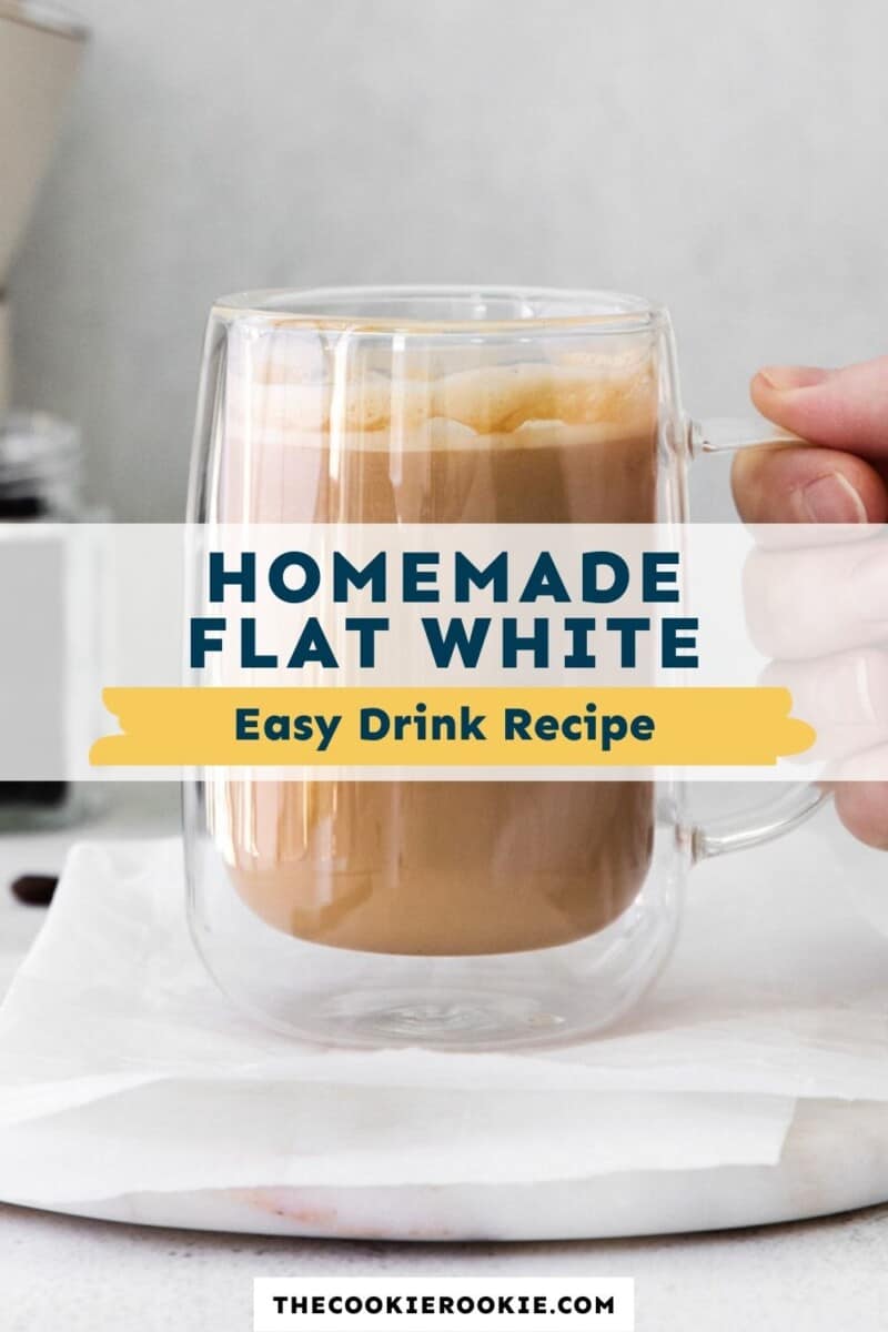 How To Make A Flat White Coffee Drink - Fitty Foodlicious