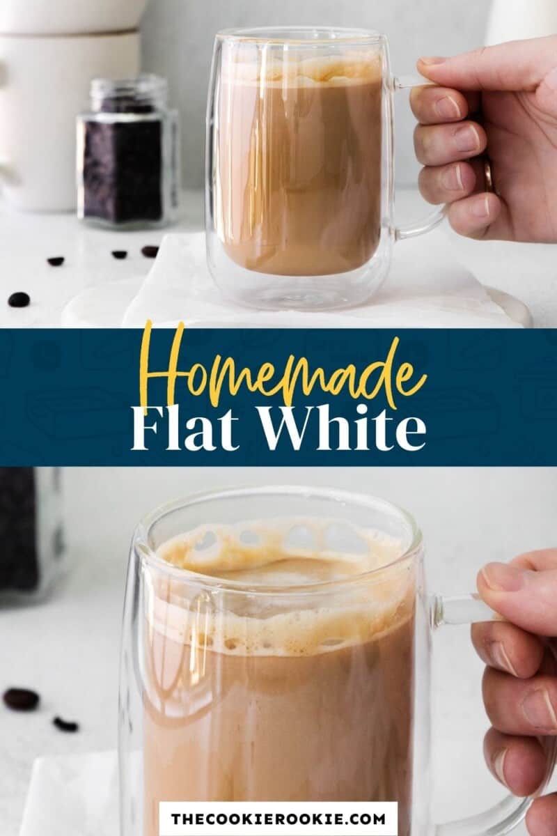 How To Make A Flat White Coffee Drink - Fitty Foodlicious