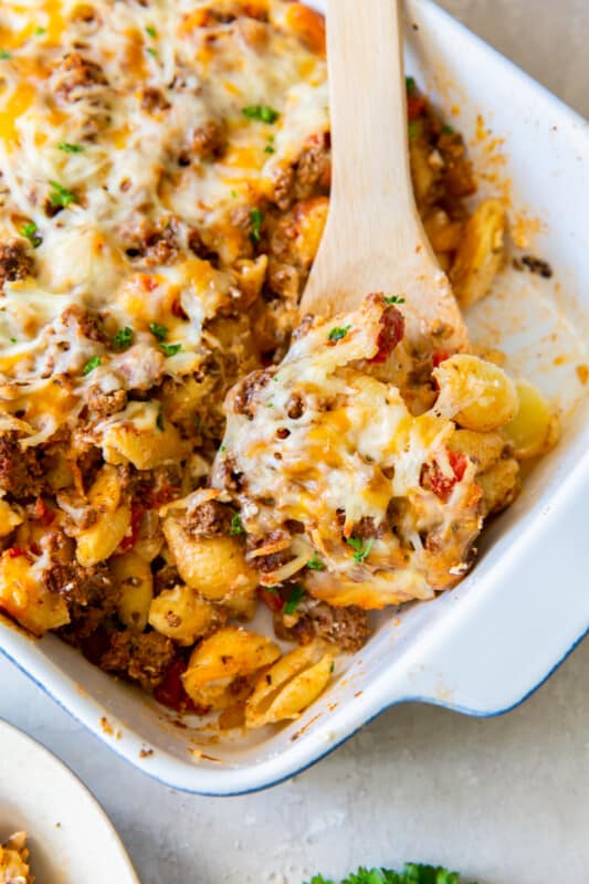 Hamburger Casserole - The Cookie Rookie®