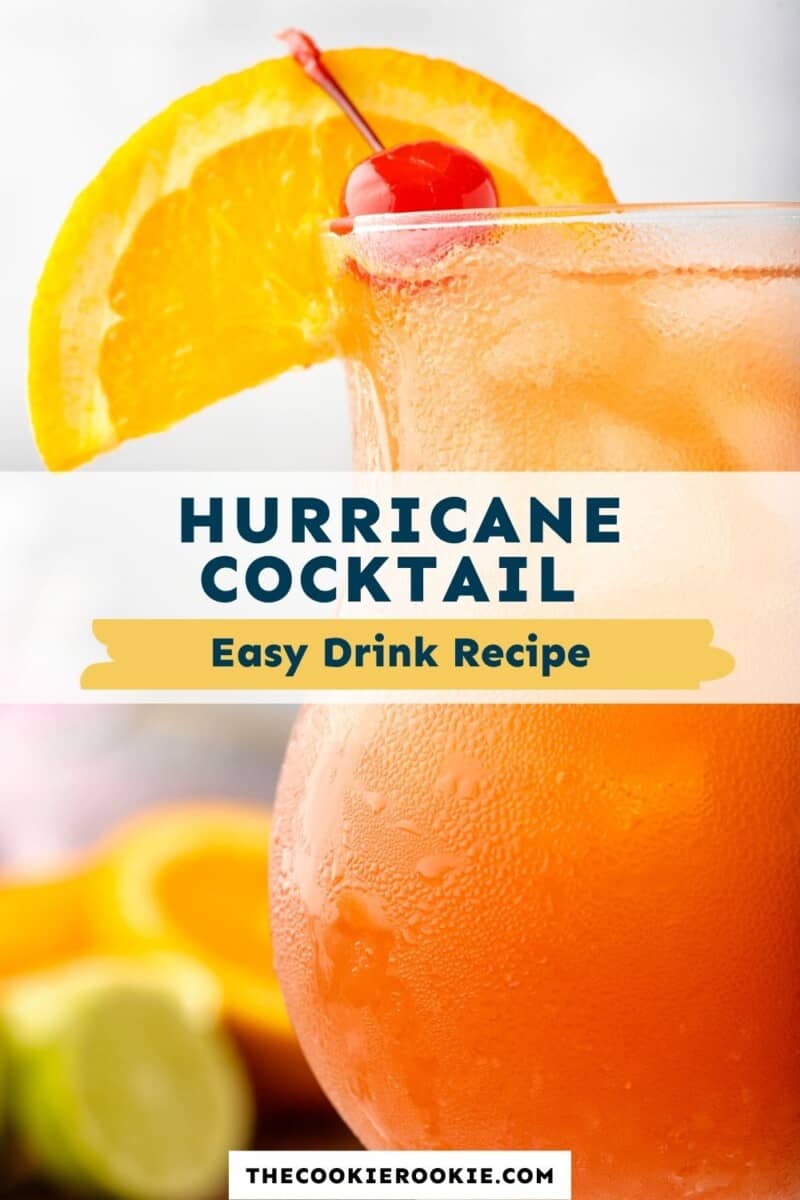 hurricane cocktail pinterest