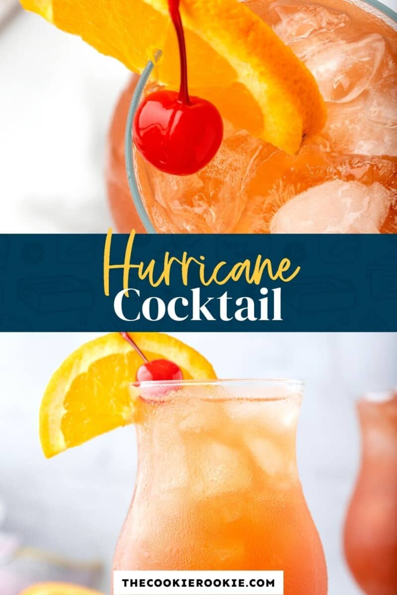 hurricane cocktail pinterest