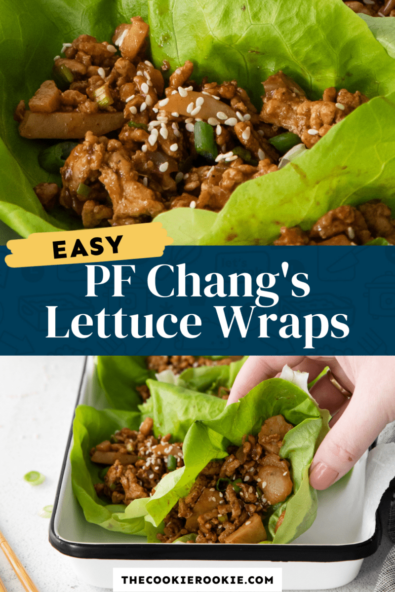 pf changs lettuce wraps pinterest.