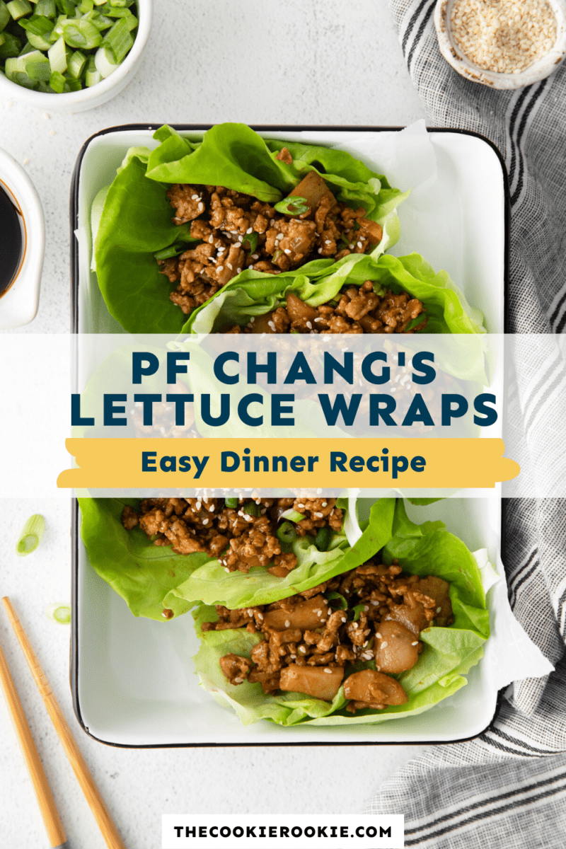 pf changs lettuce wraps pinterest.