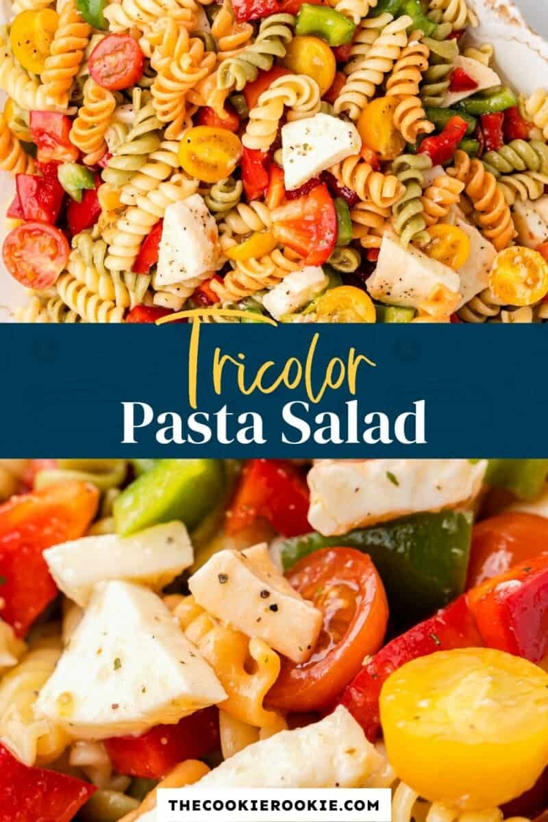 tricolor pasta salad pinterest.