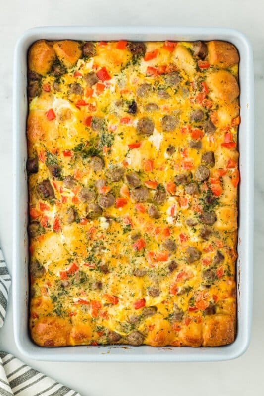Biscuit Breakfast Casserole Recipe The Cookie Rookie®