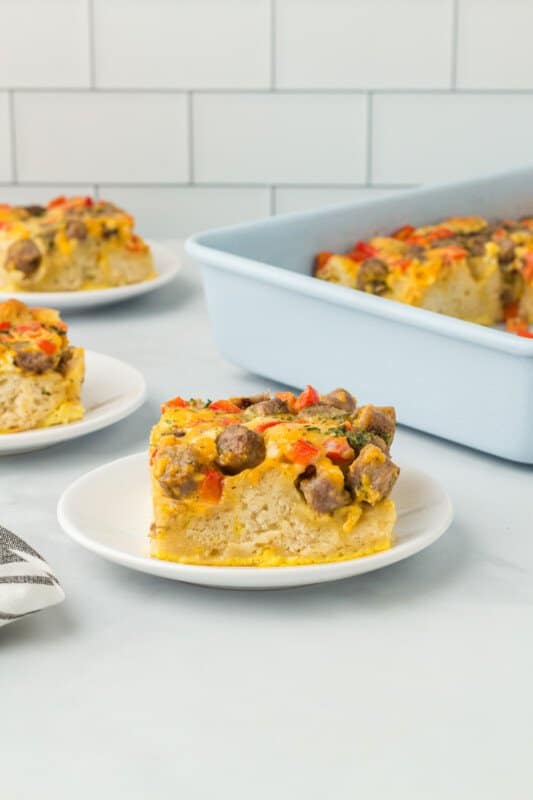 Biscuit Breakfast Casserole Recipe - The Cookie Rookie®