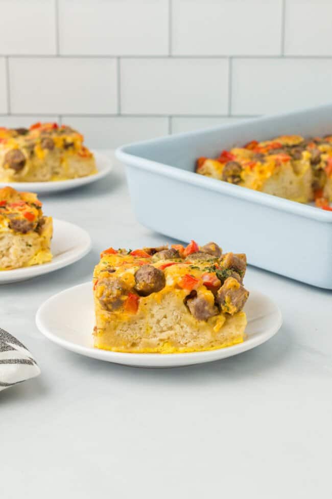 Biscuit Breakfast Casserole Recipe - The Cookie Rookie®