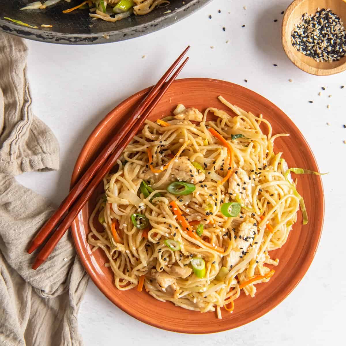 Chicken clearance lo mein