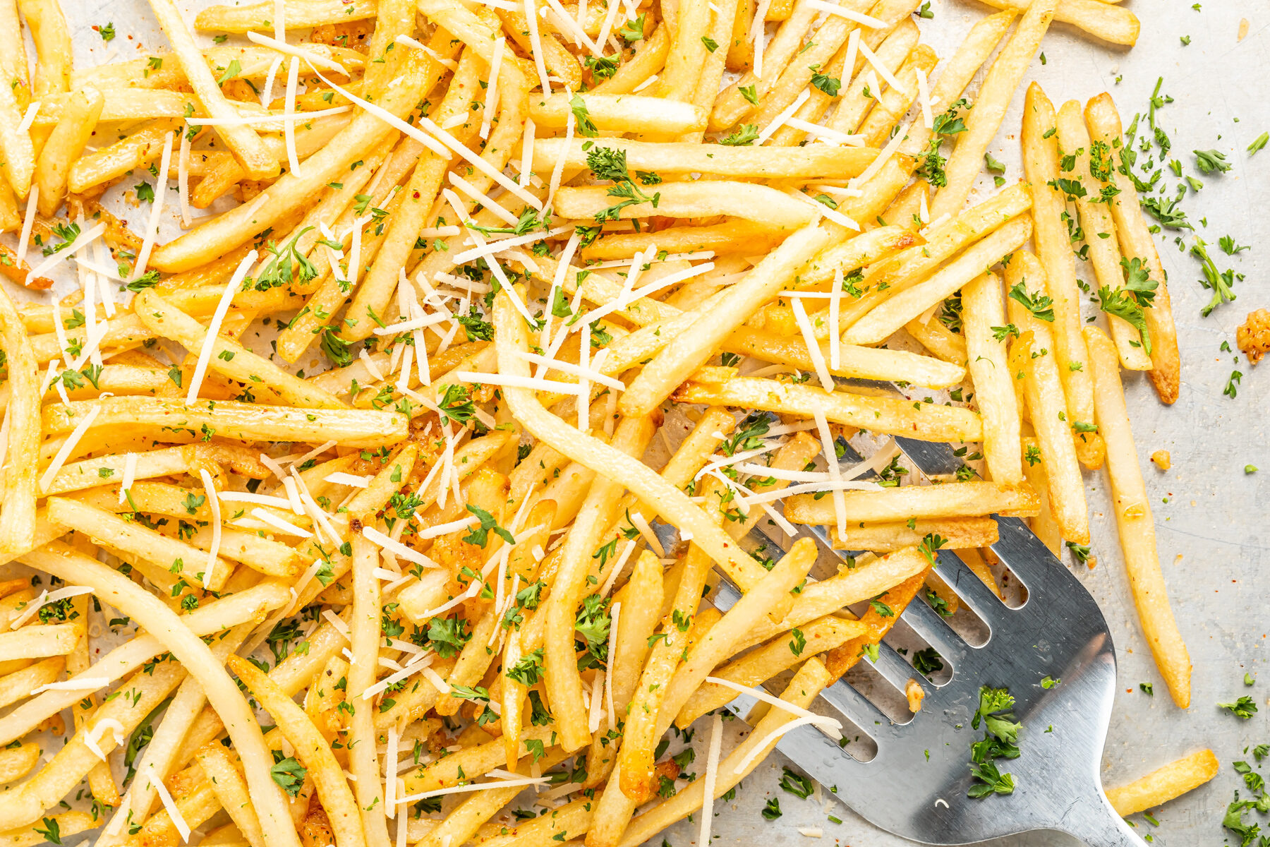 Garlic Parmesan Fries Recipe