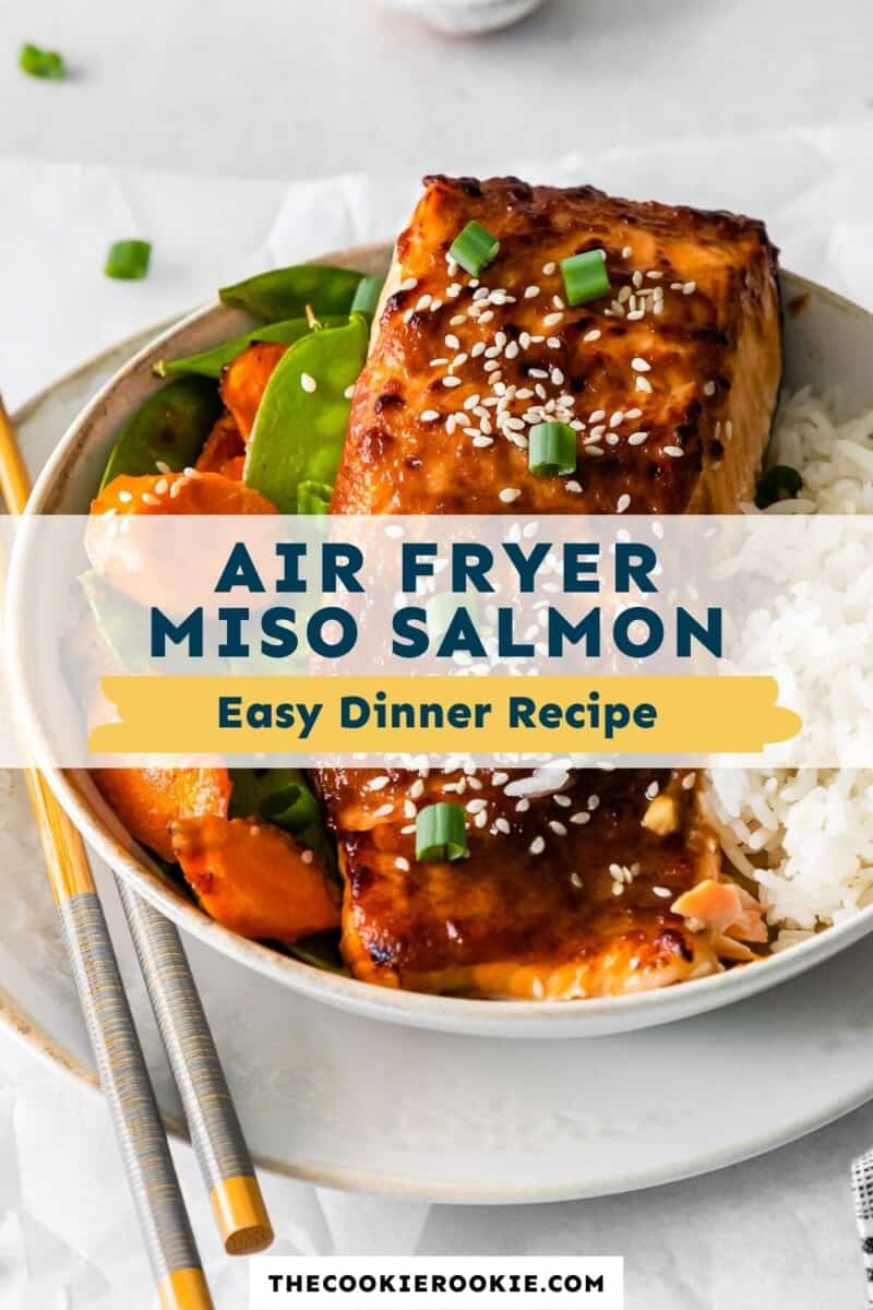 air fryer miso salmon pinterest.