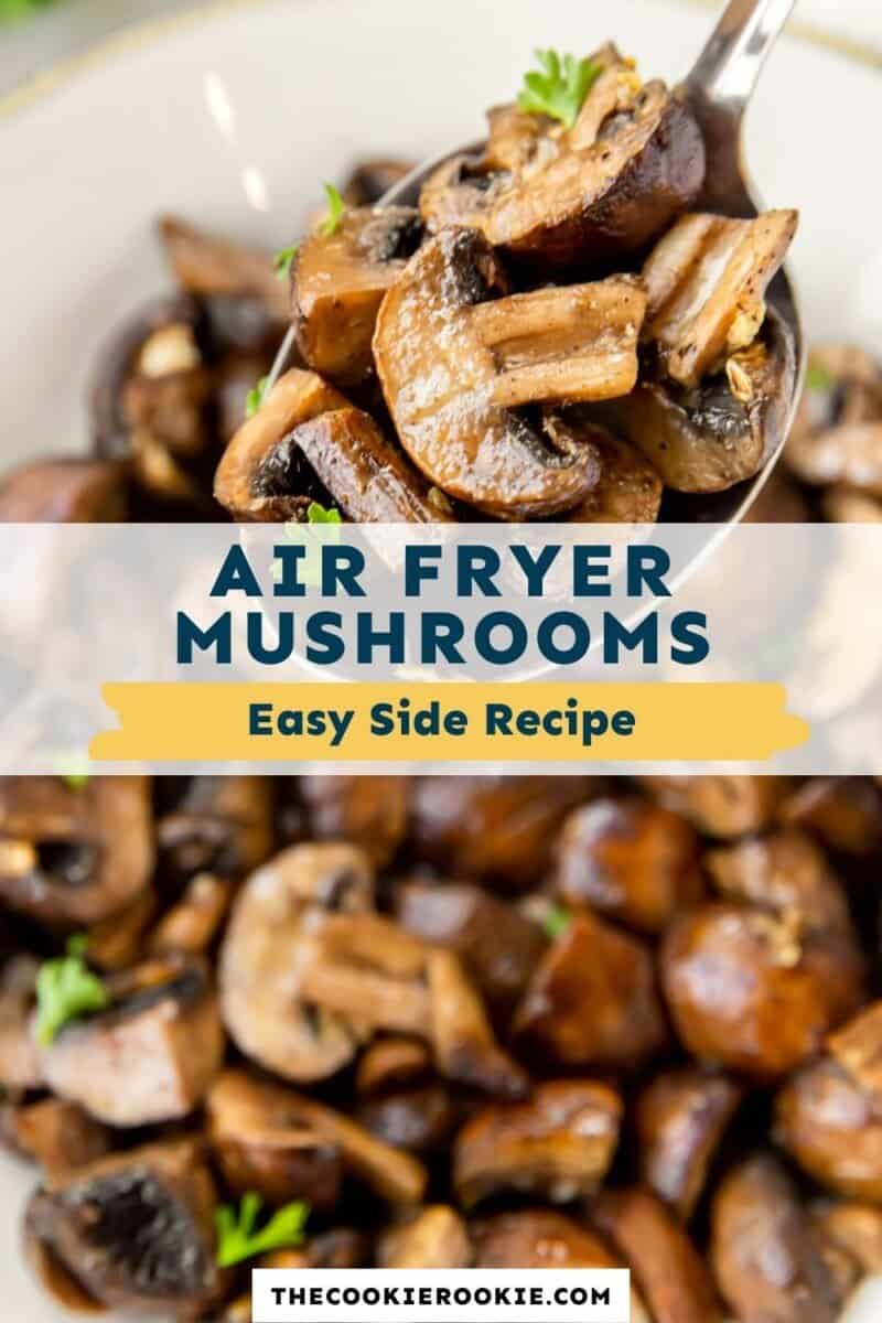 air fryer mushrooms pinterest.