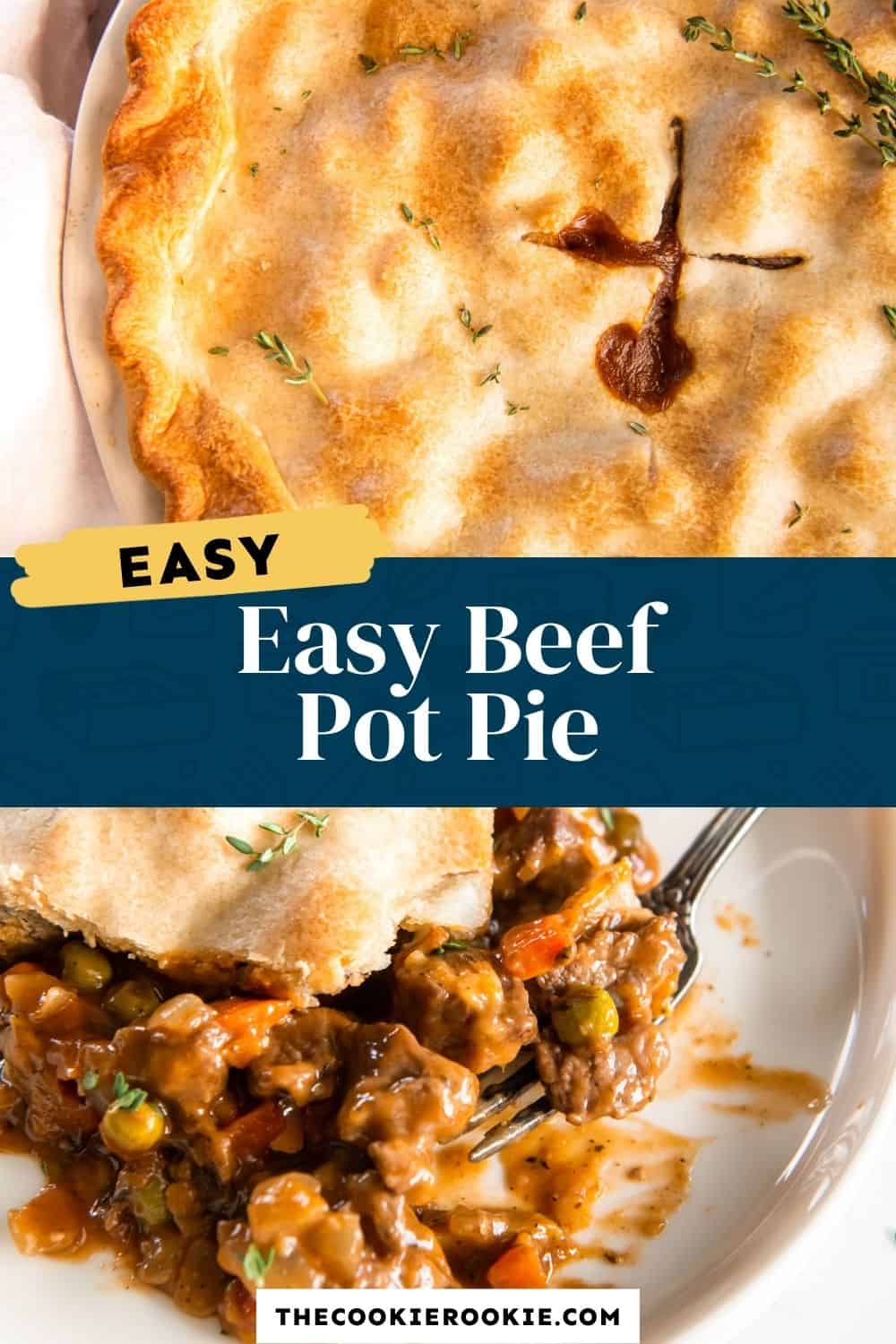Beef Pot Pie Recipe The Cookie Rookie®