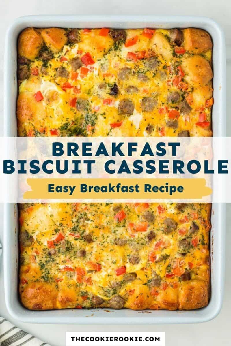 biscuit breakfast casserole pinterest.