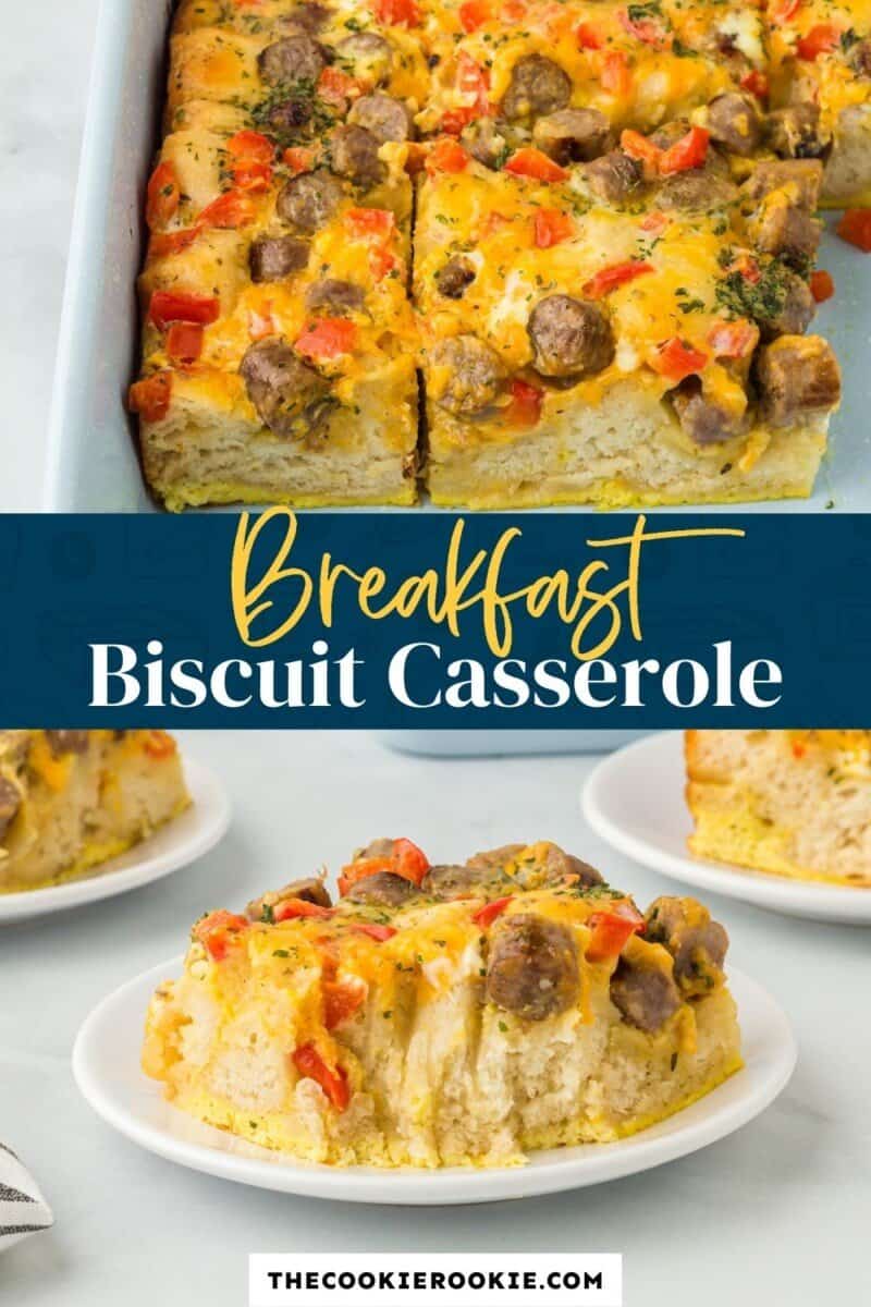 biscuit breakfast casserole pinterest.