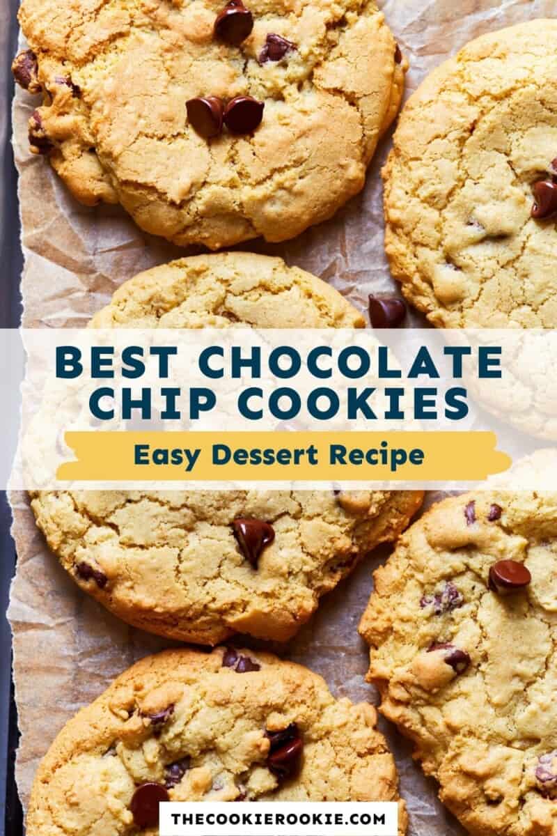 best chocolate chip cookies pin