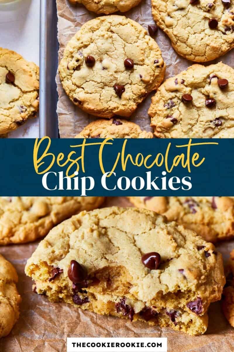 best chocolate chip cookies pin