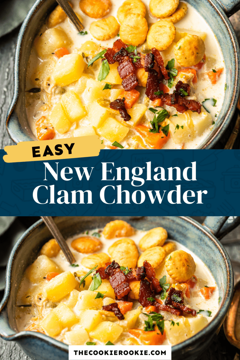 new england clam chowder pinterest.