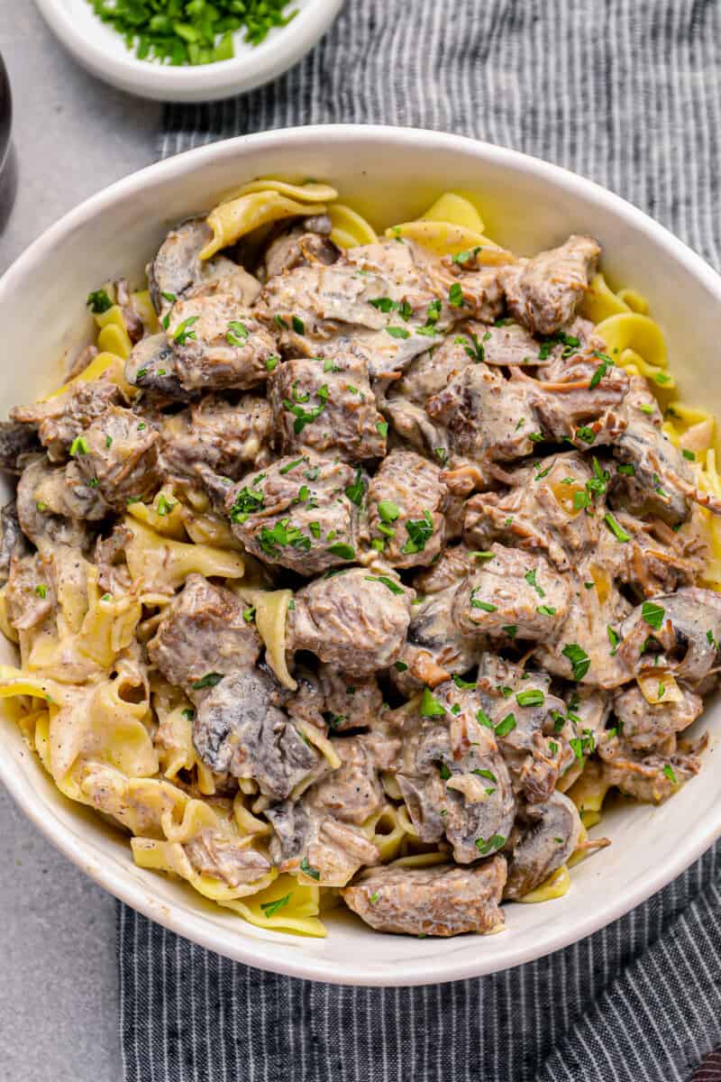 Crockpot Beef Stroganoff Recipe - 11