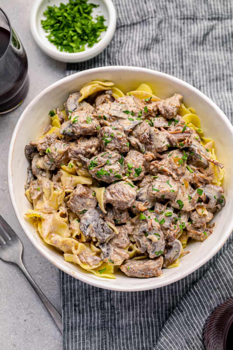 Crockpot Beef Stroganoff Recipe - 76