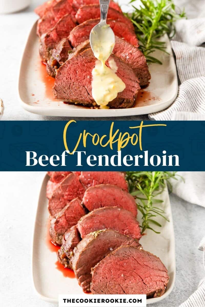 crockpot beef tenderloin pinterest.