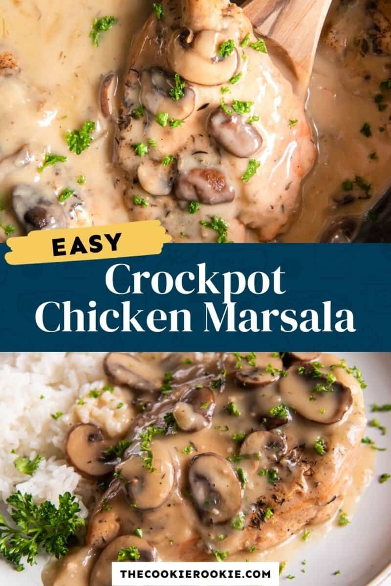 crockpot pollo marsala pinterest.