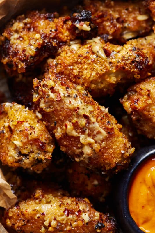 Crockpot Garlic Parmesan Chicken Wings Recipe The Cookie Rookie®