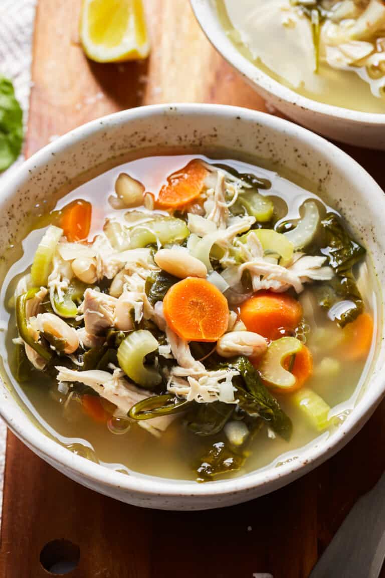 Crockpot Tuscan Chicken Soup Recipe The Cookie Rookie®