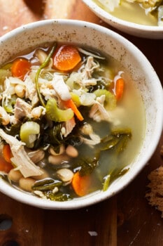 Crockpot Tuscan Chicken Soup Recipe - The Cookie Rookie®
