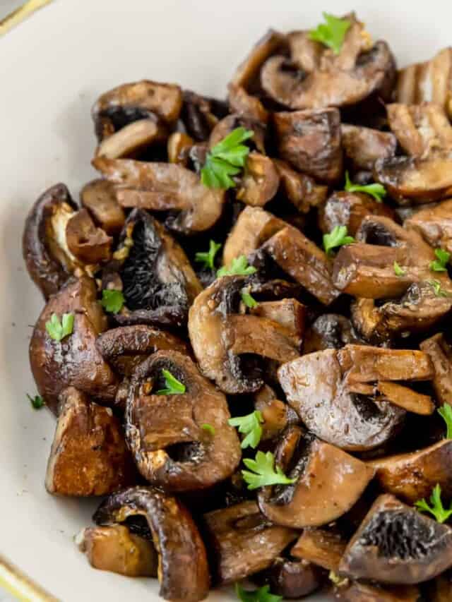 Air Fryer Mushrooms Story The Cookie Rookie®