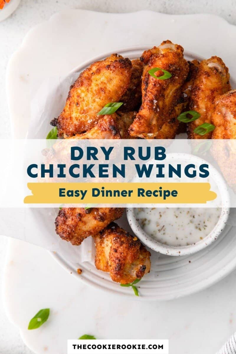 dry rub chicken wings pinterest.