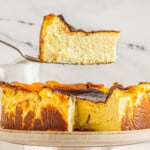 featured basque cheesecake.