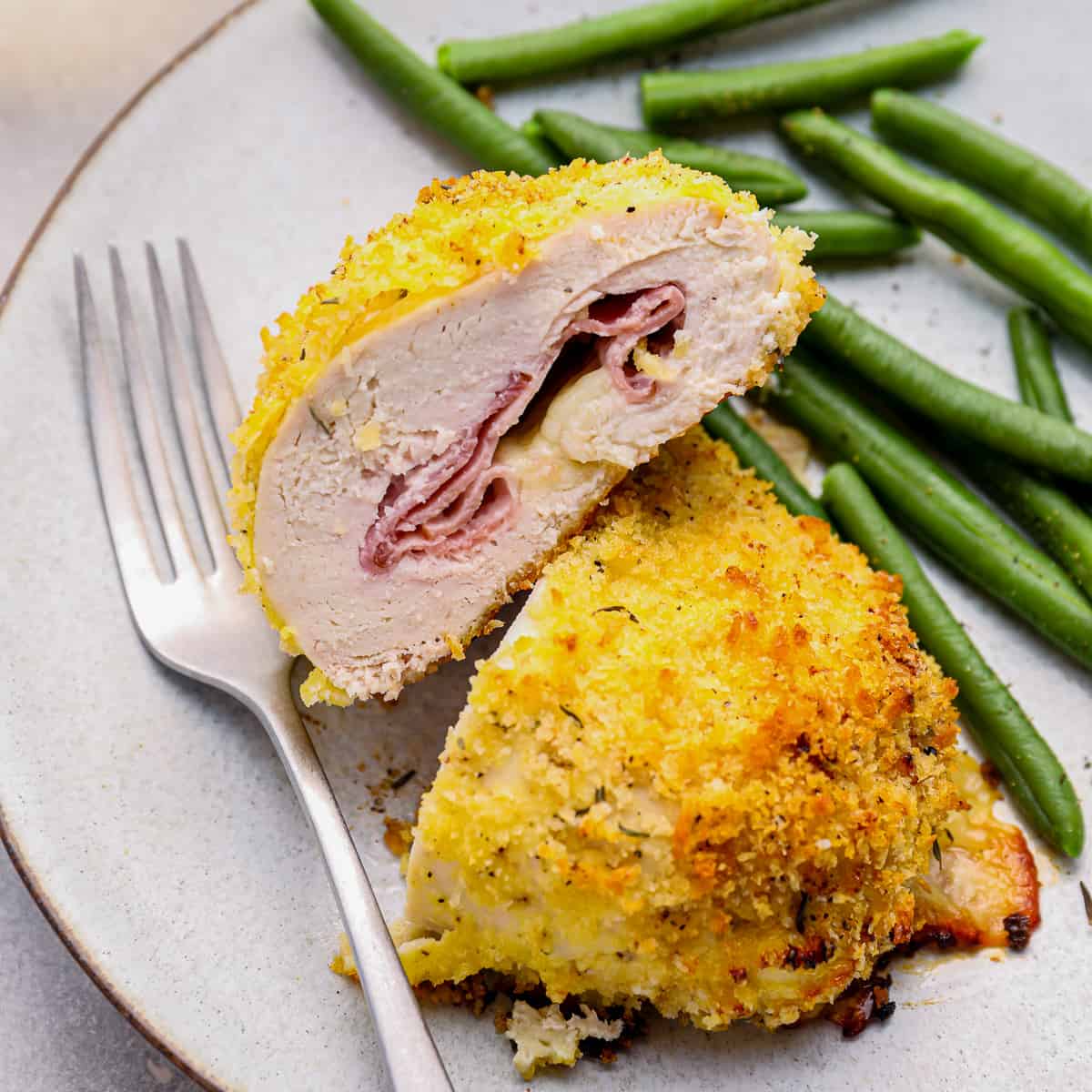 Chicken Cordon Bleu (Baked) Recipe - The Cookie Rookie®