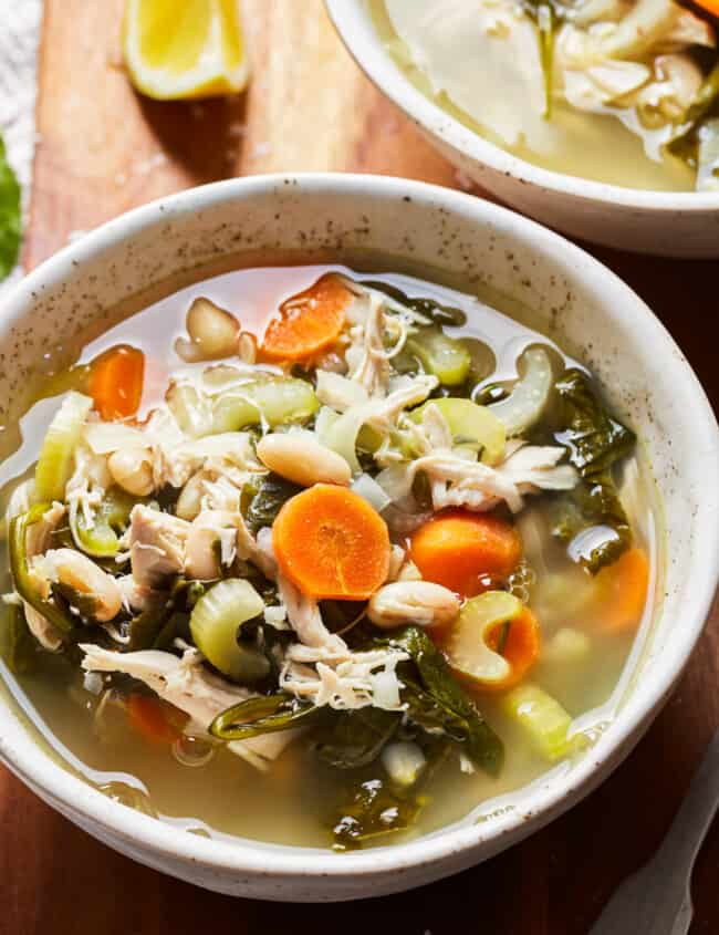 tuscan chicken soup