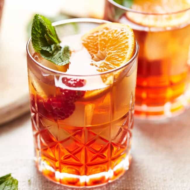 raspberry iced tea