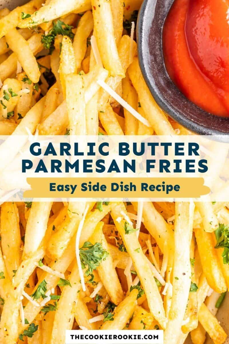 garlic parmesan fries pinterest.