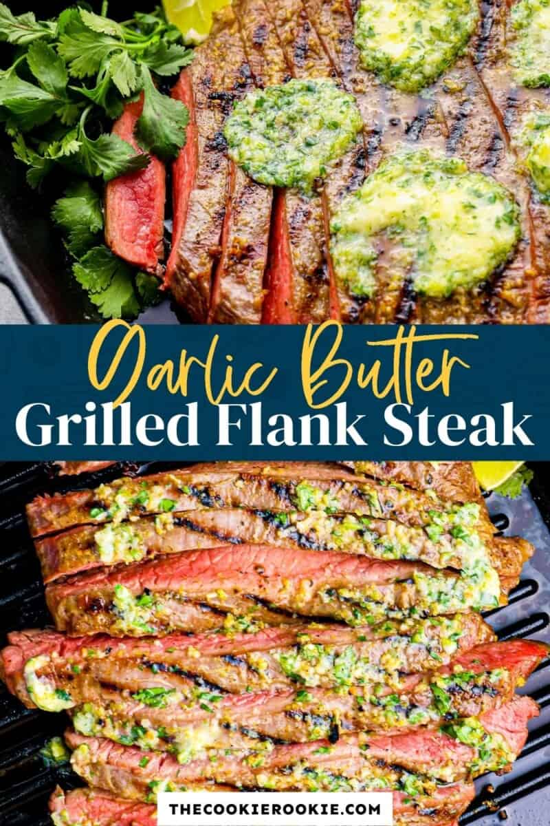 The Best Garlic Grilled Flank Steak Recipe - Sweet Cs Designs