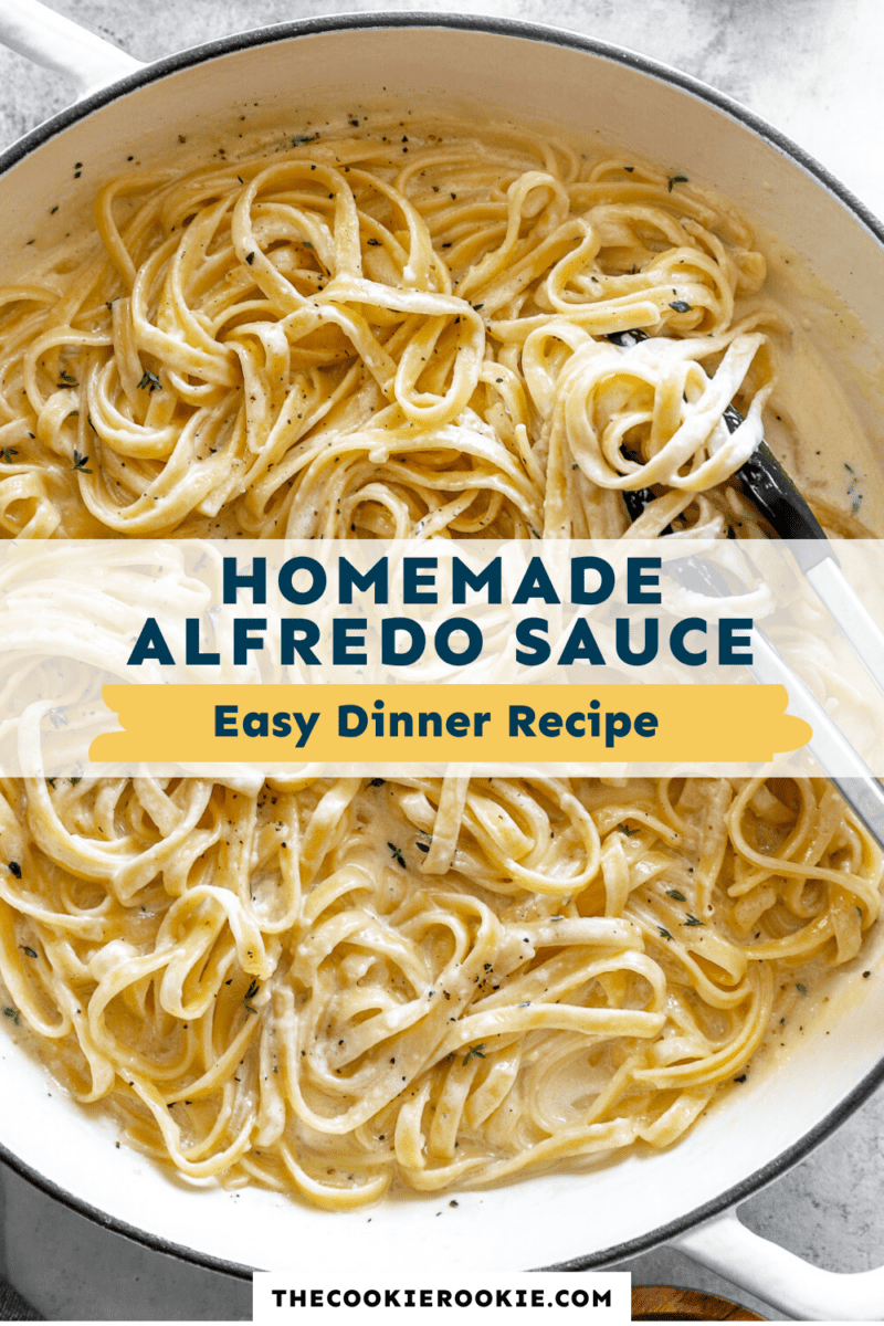 homemade alfredo sauce pinterest