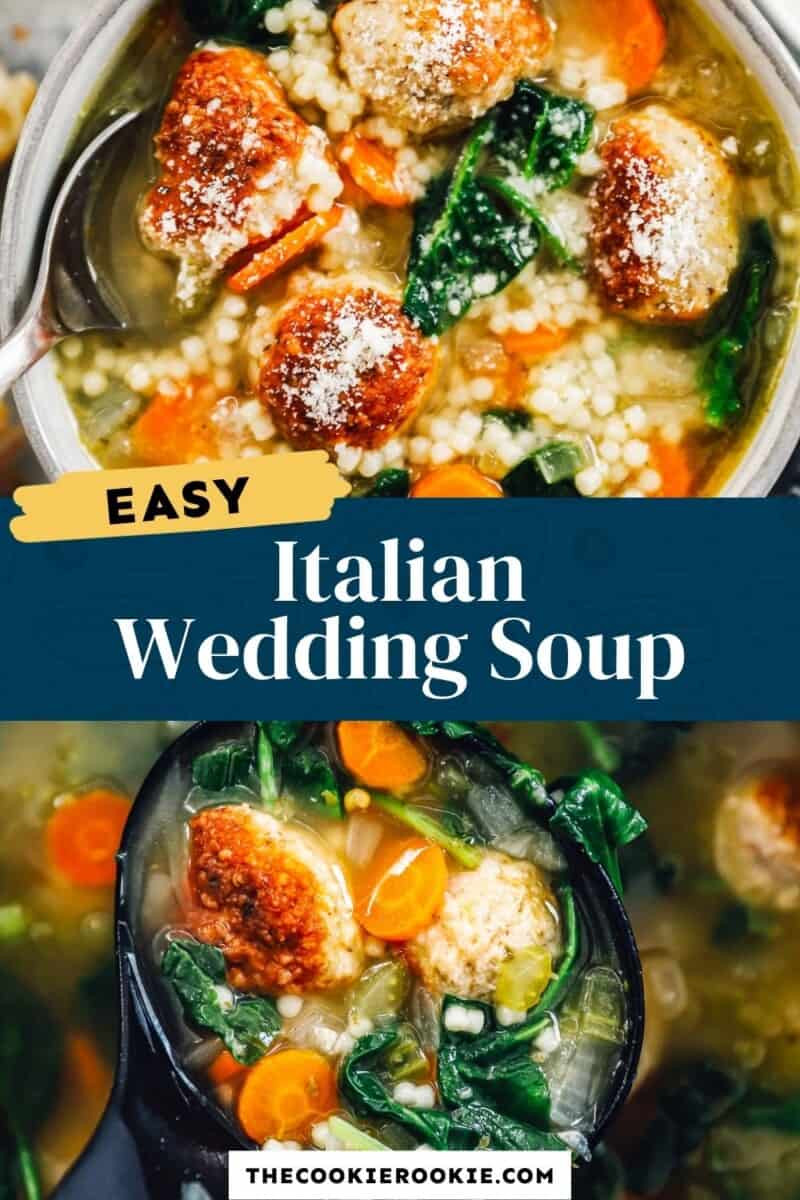 best italian wedding soup pin