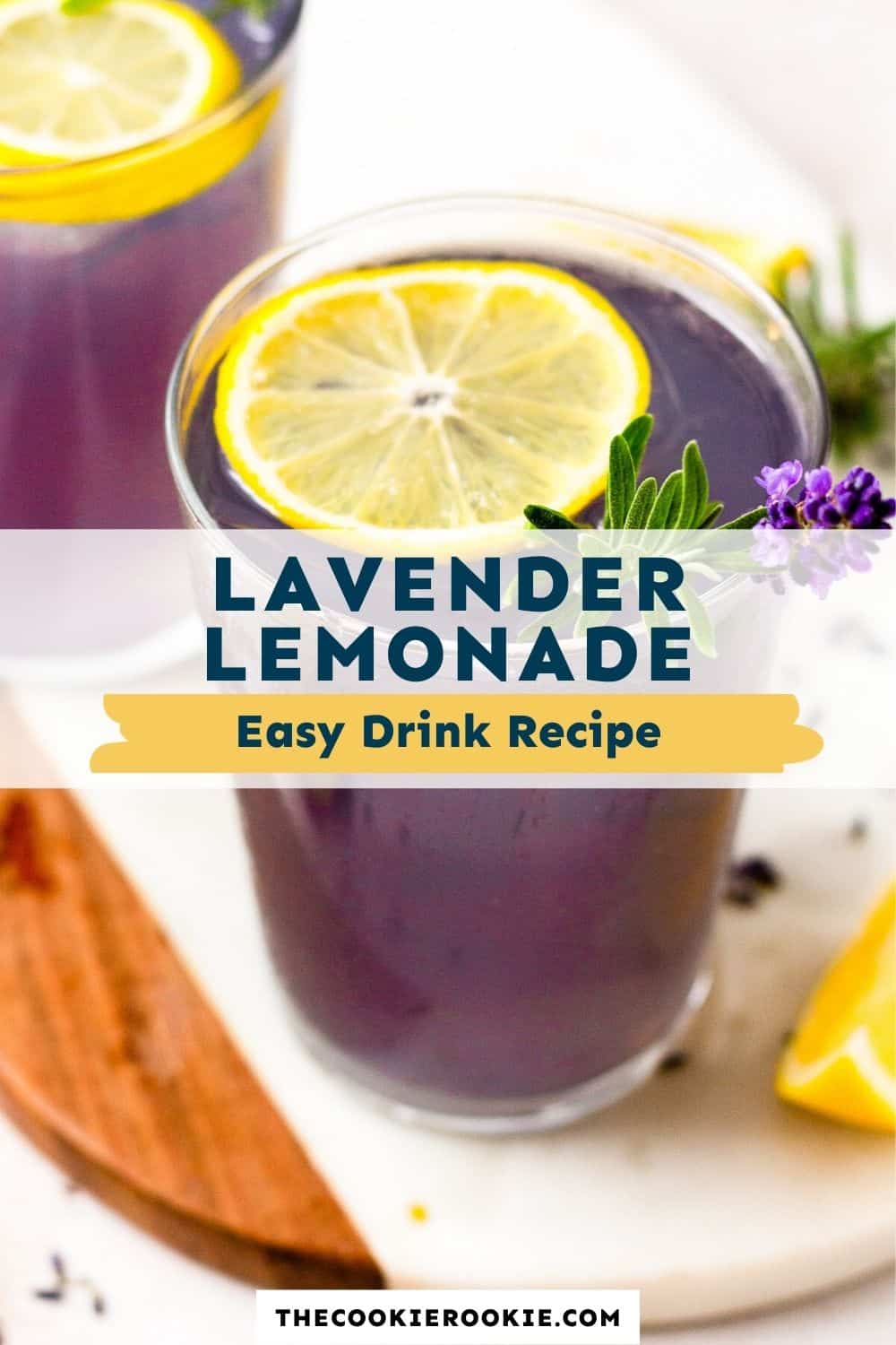 Lavender Lemonade Recipe (Cocktail or Mocktail) The Cookie Rookie®