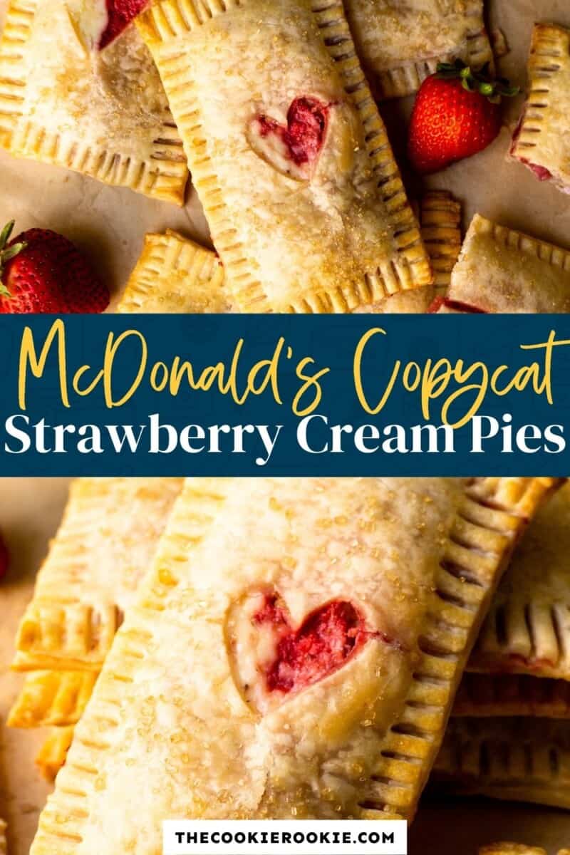 mcdonalds copycat strawberry cream pies pin